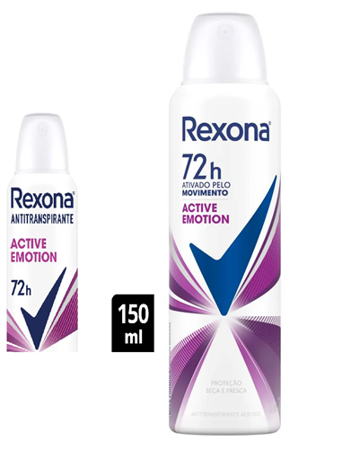Rexona Desodorante, Mova-se com confiança!